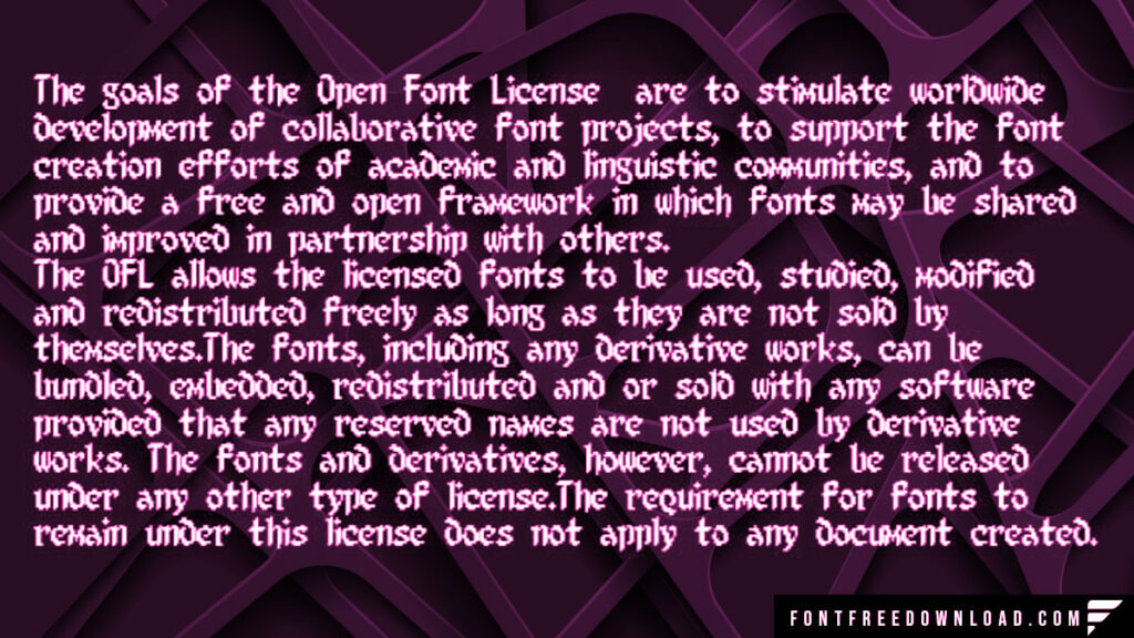 Free Download: 8 Bit Limit Font