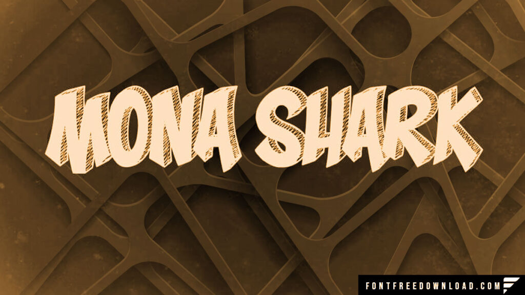 Free Download: Mona Shark Font