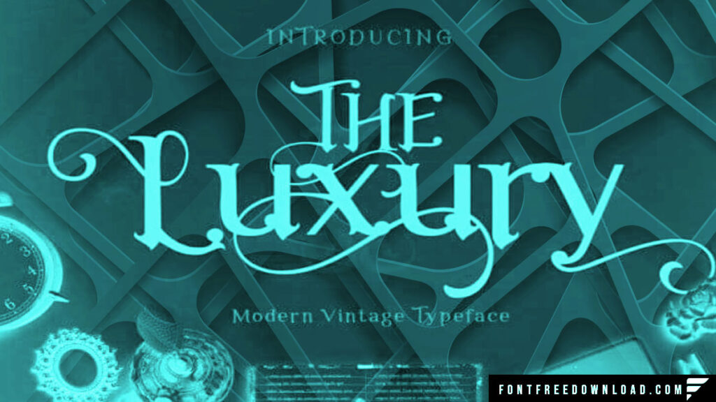 Free Luxury Font