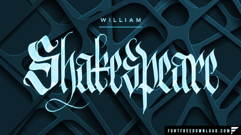 Free William Shakespeare Font