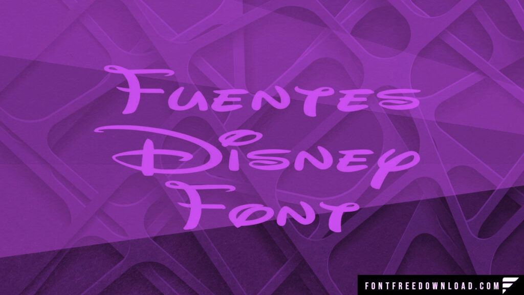 Fuente Disney Font Free Download