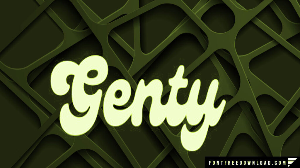 Genty Font Free Download