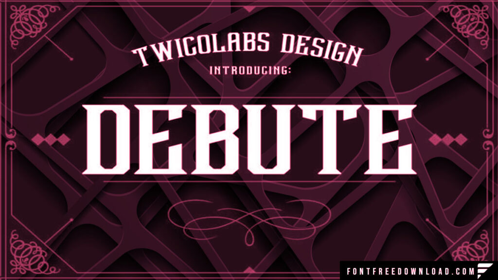 Get Debute Font for Free