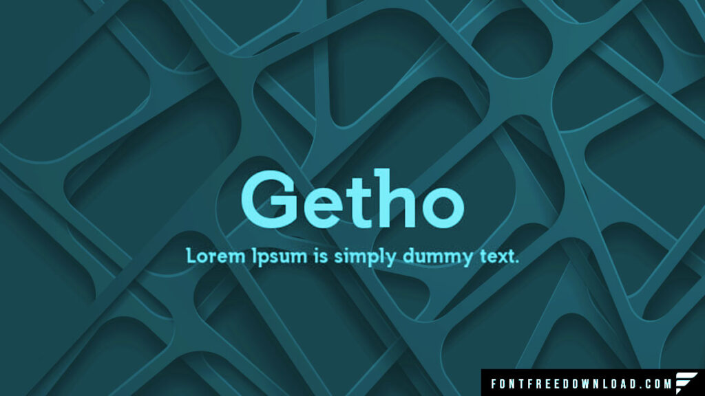 Getho Font Free Download