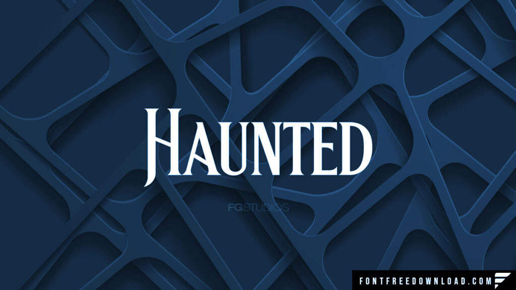 Haunted Font Free Download
