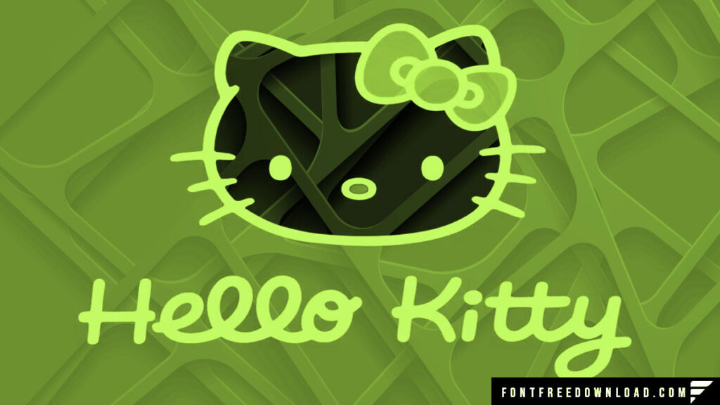 Hello Kitty Font Free Download