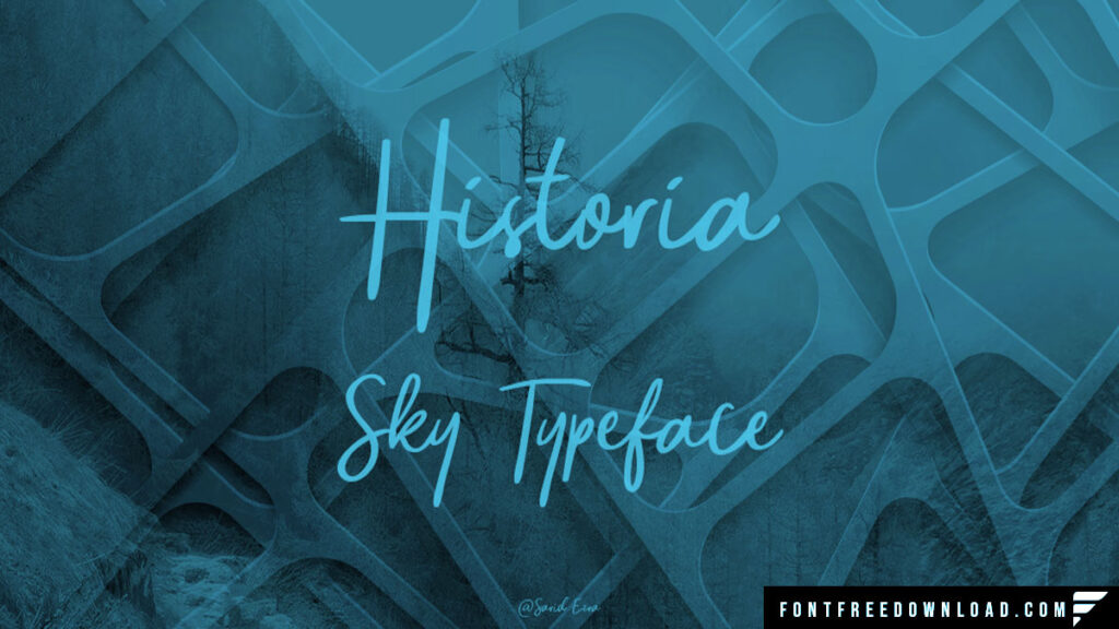 Historia Sky Font Free Download