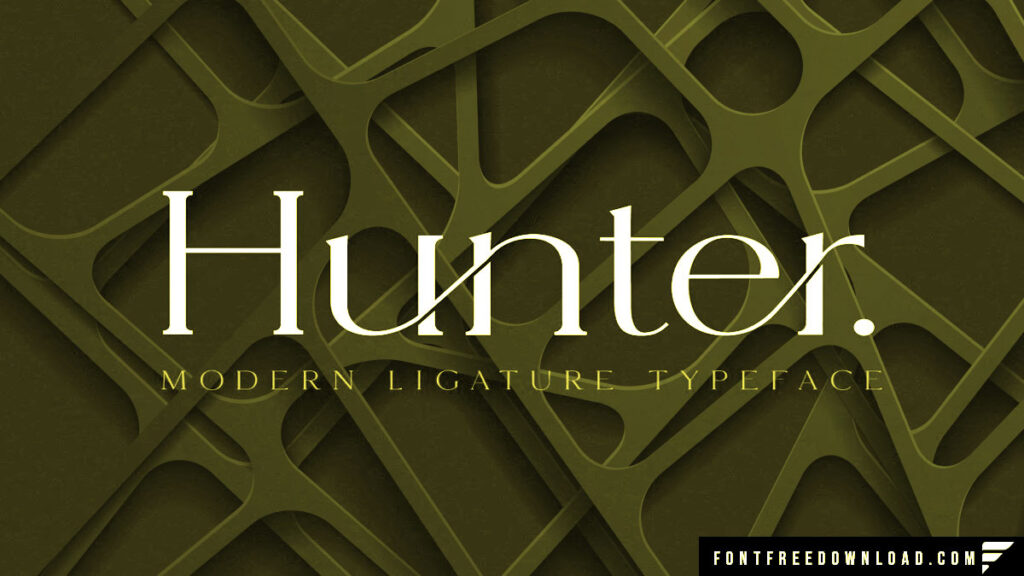 Hunter Font Free Download