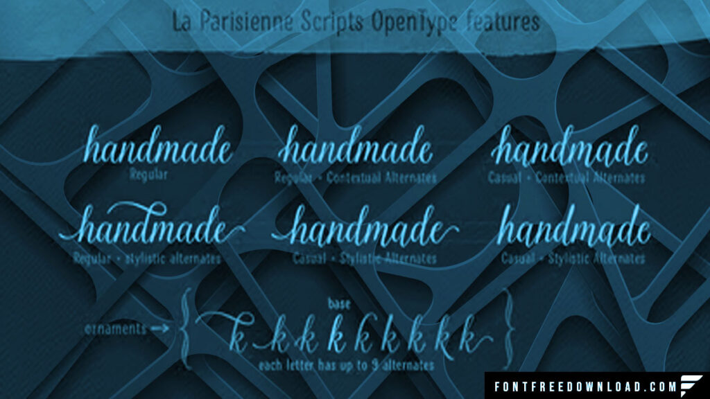 La Parisienne Brush Script Font Free Download