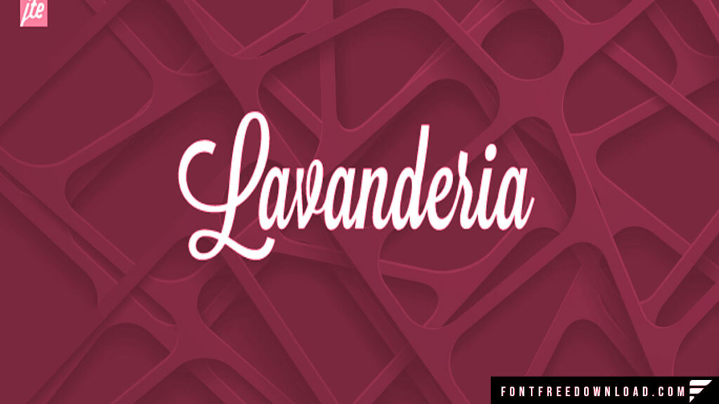 Lavanderia Font Free Download