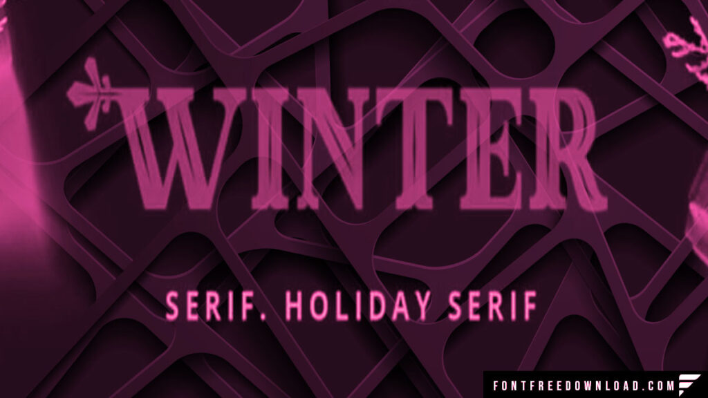 Made Winter Font