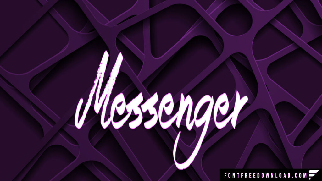 Messenger Font Free Download
