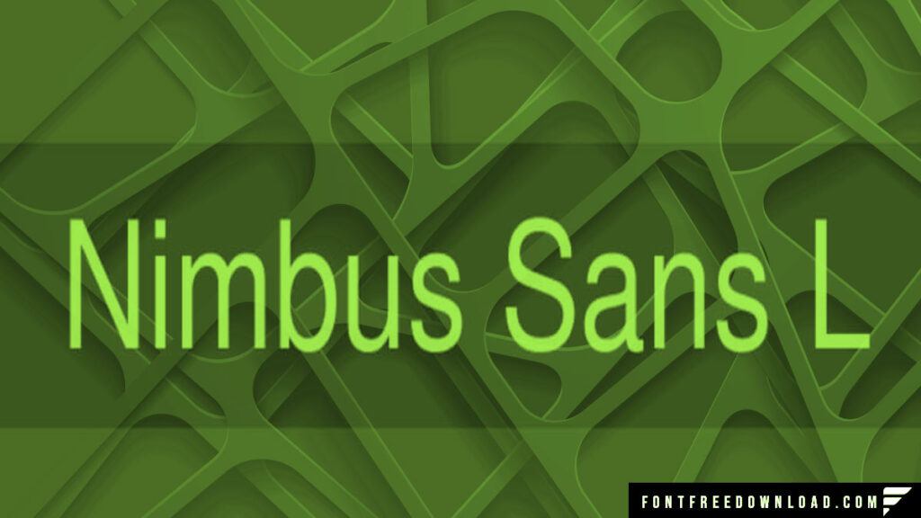 Nimbus Sans L: A Comprehensive Font Family