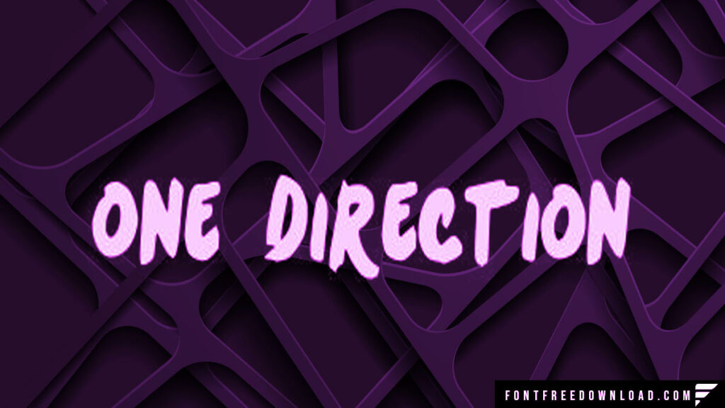 One Direction Font Free Download