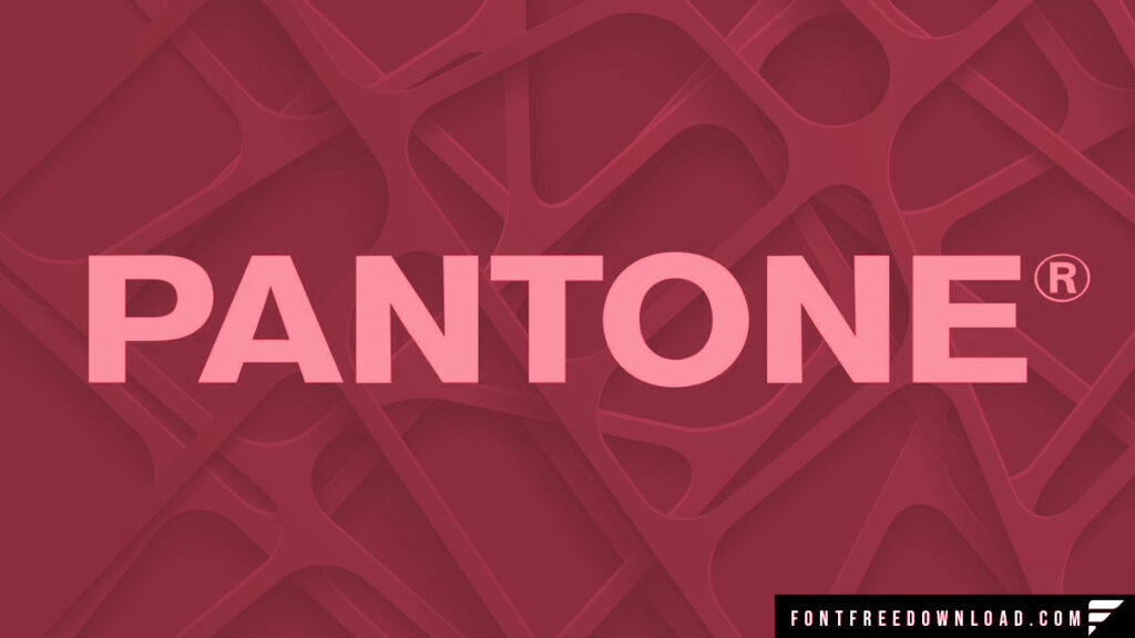 Pantone Font Free Download