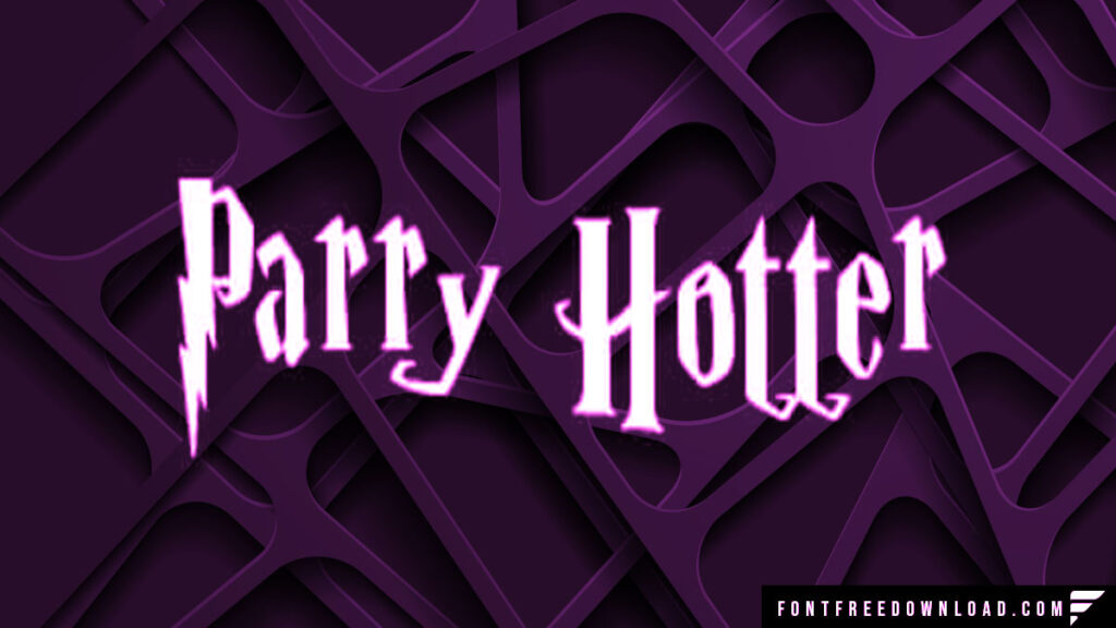 Parry Hotter Typeface