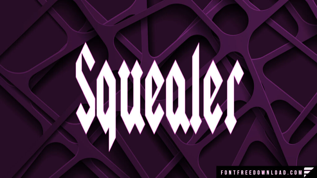 Squealer Font Free Download