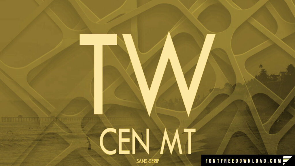 Tw Cen Mt Font Free Download