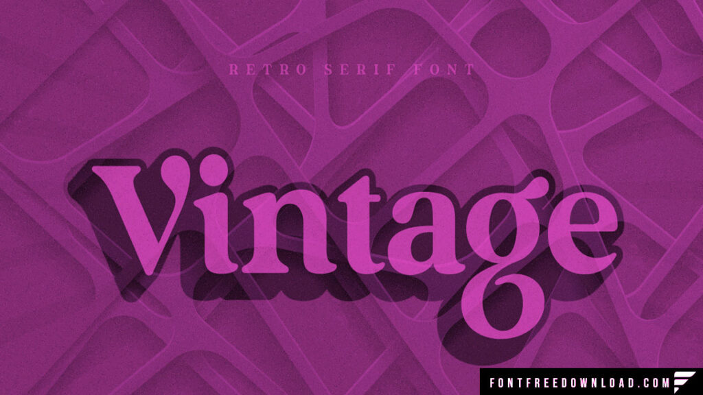 Vintages Font Free Download