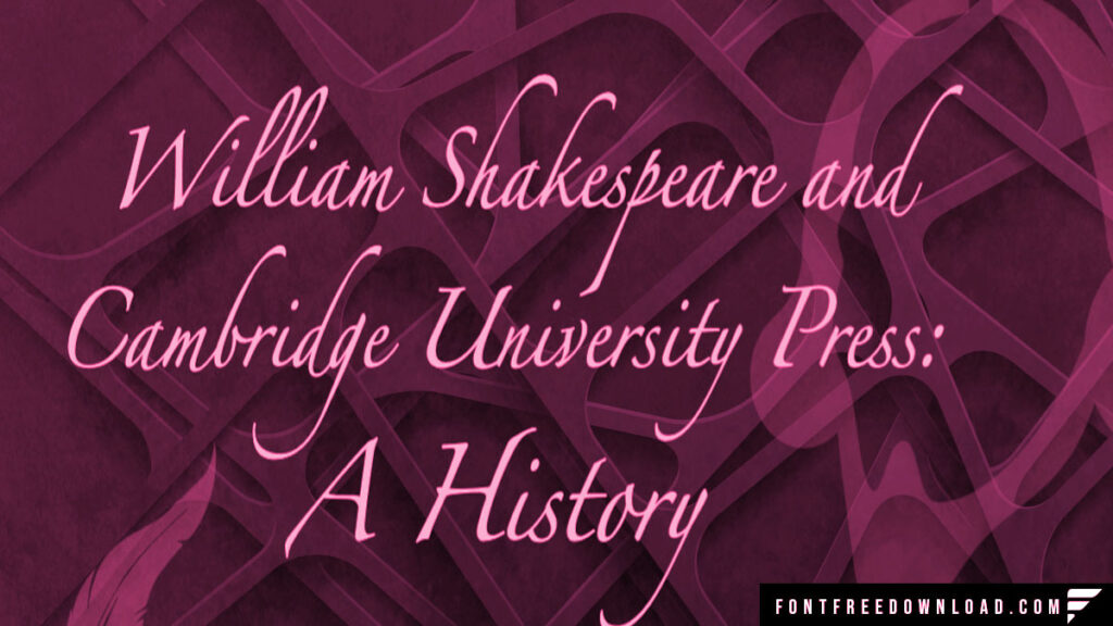 William Shakespeare Font Free Download