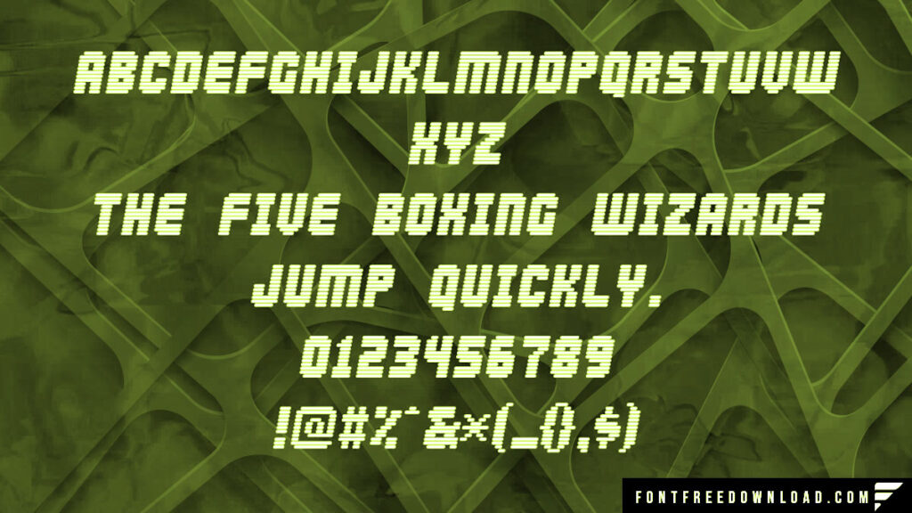 Additional Details on the Abduction 2002 Font