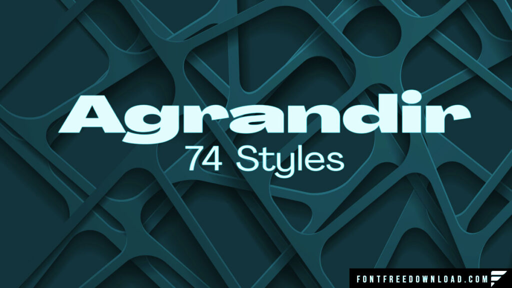 Agrandir Font Free Download