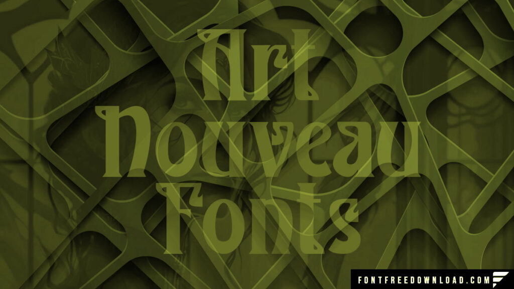 Art Nouveau Font Free Download