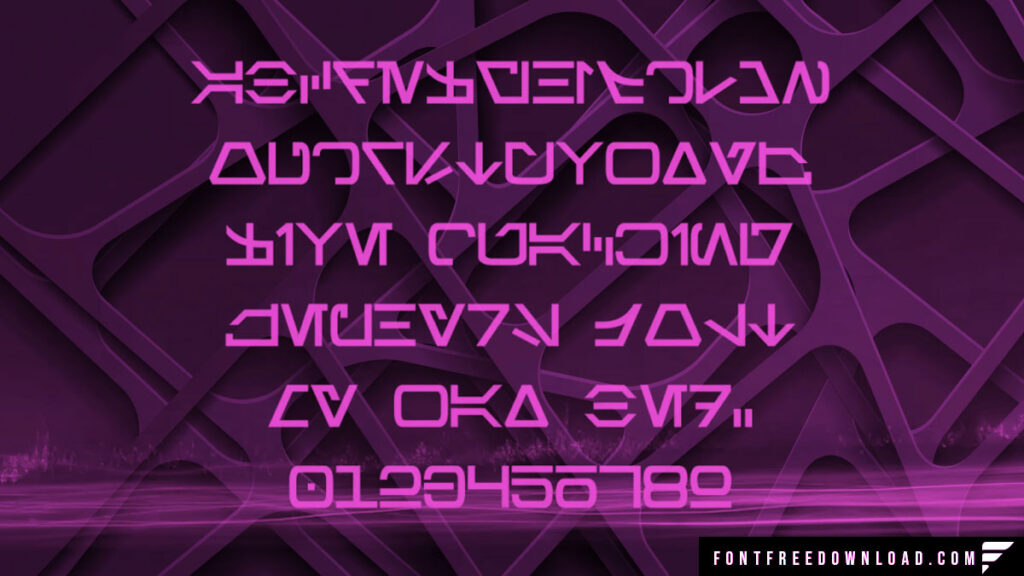 Aurebesh Font View