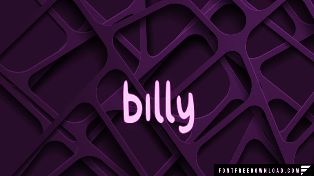 Billy Font Free Download
