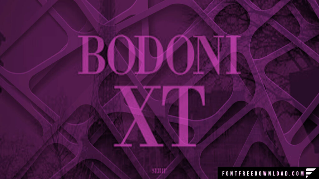 Bodoni XT Font Free Download