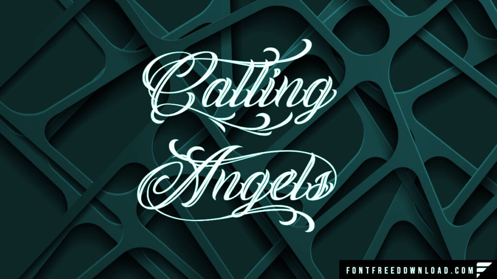 Calling Angels Font Free Download