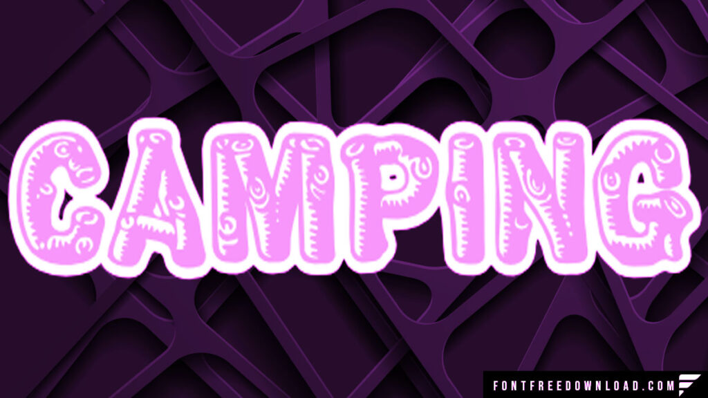 Camping Font Free Download