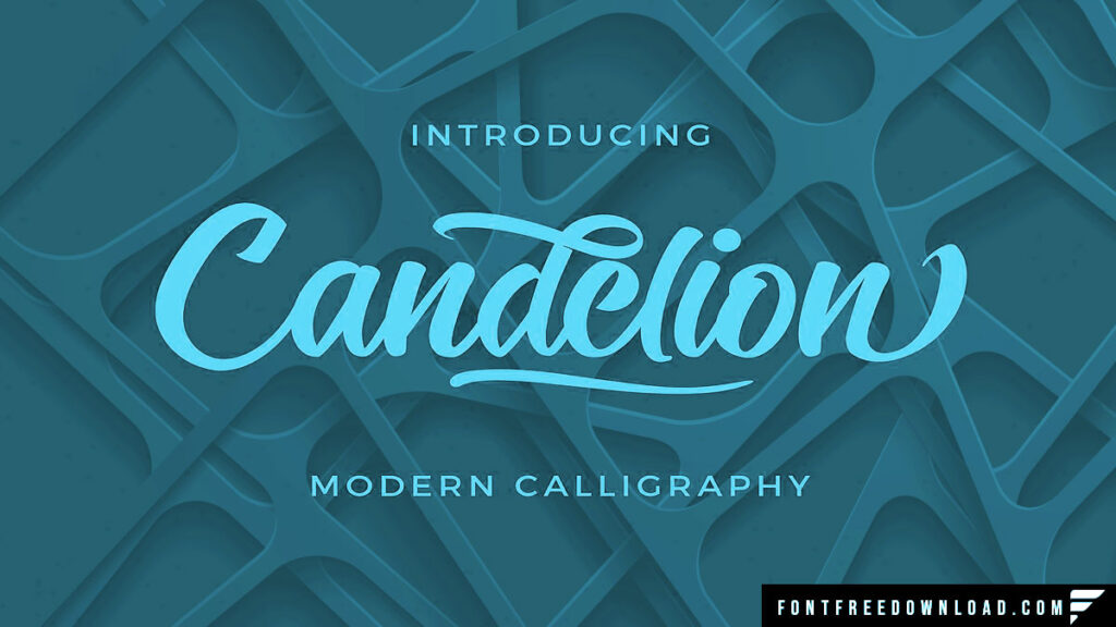 Candelion Font Free Download