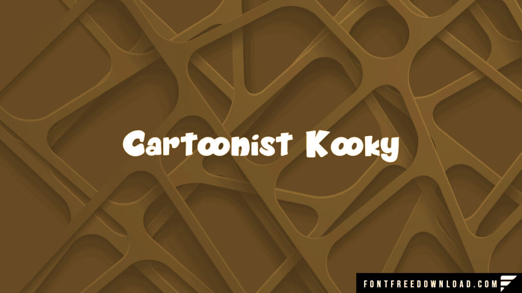 Cartoonist Kooky Font Free Download