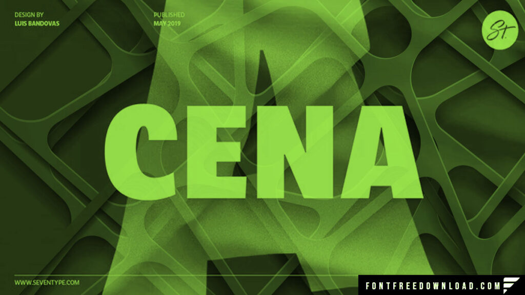 Cena Font Free Download