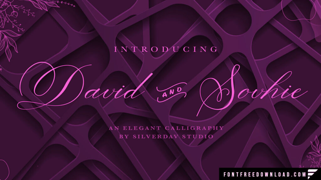 David And Sovhie Font Free Download