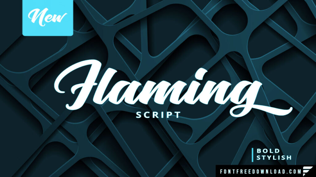 Flaming Font Free Download