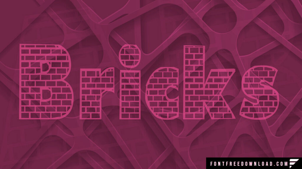 Free Bricks Font Download