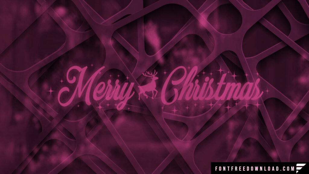 Free Merry Christmas Font