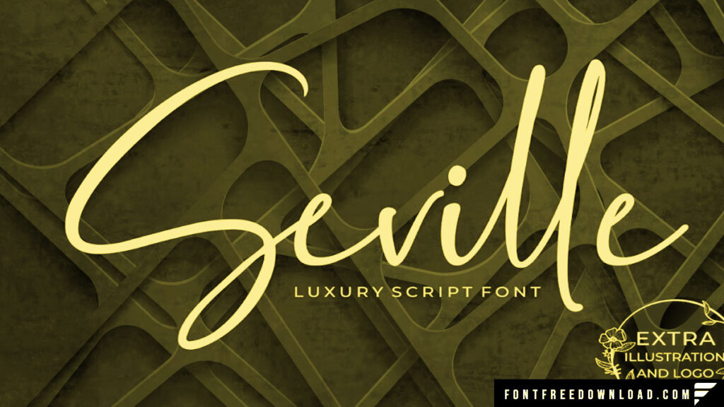 Free Seville Font Download