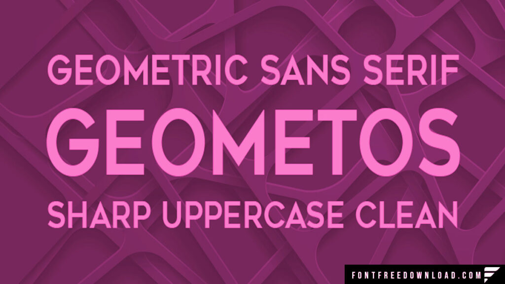 Geometos Font Free Download