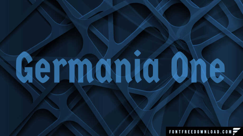 Germania One Font Free Download