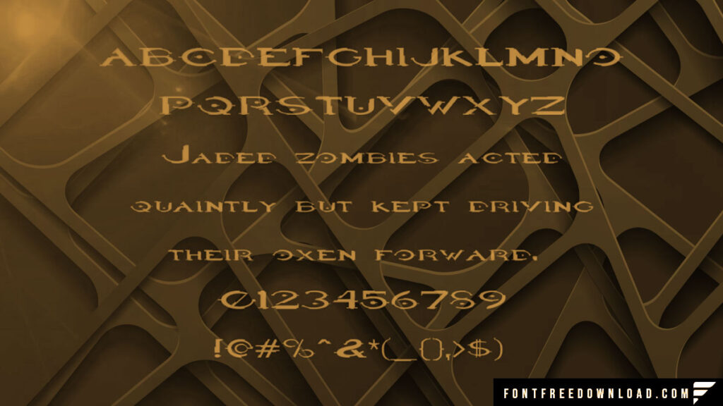 Halo Font View