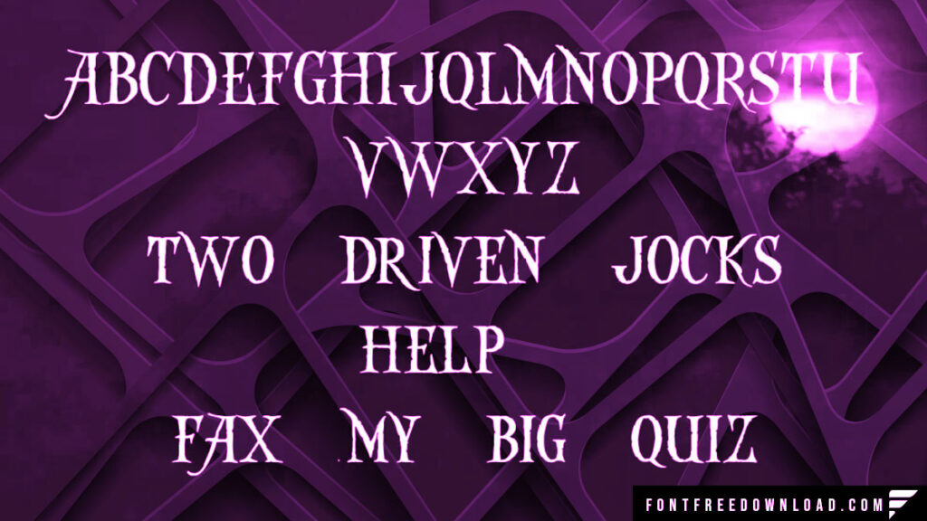 Hocus Pocus Font View