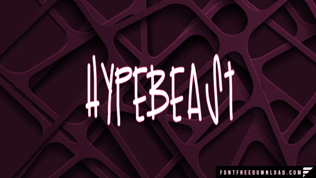 Hypebeast Font Free Download