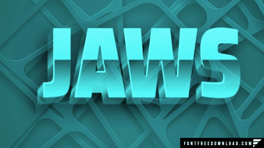 Jaws Font Free Download