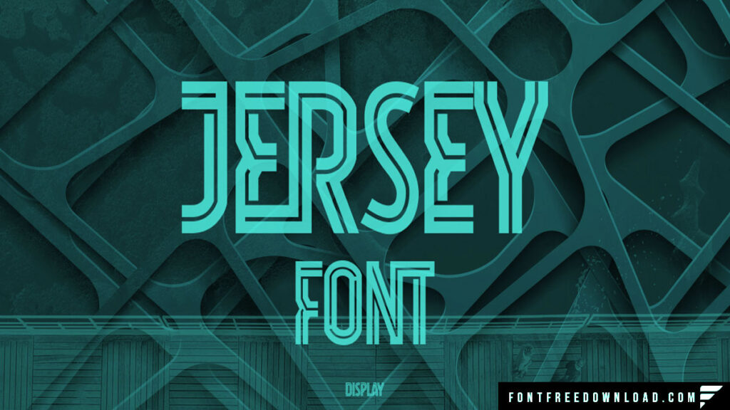 Jersey Font Free Download