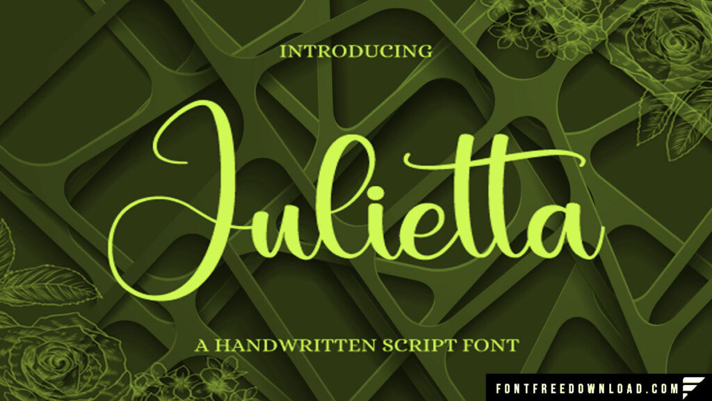 Julietta Font Free Download