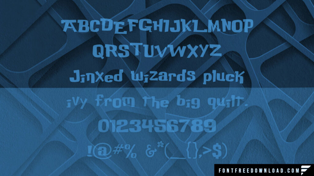 Lilo and Stitch Font View