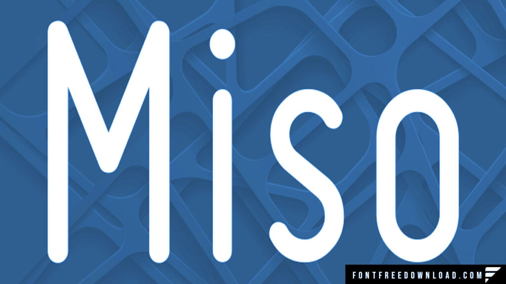 Miso Font Free Downlaod